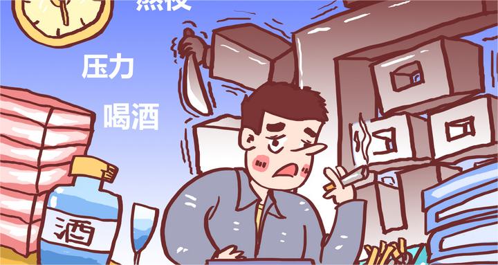 摄图网_400822446_不良生活习惯致癌漫画(企业商用).jpg